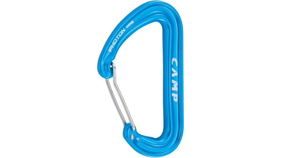 C.A.M.P. Photon Wiregate Carabiner-Light Blue-Wire Gate