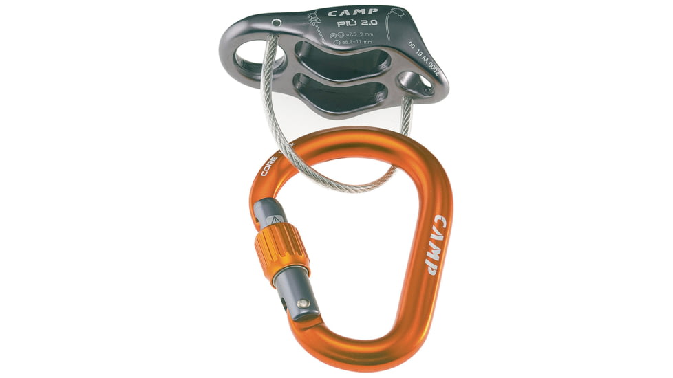 C.A.M.P. Piu 2.0 Belay Kit, Gun Metal, 293402