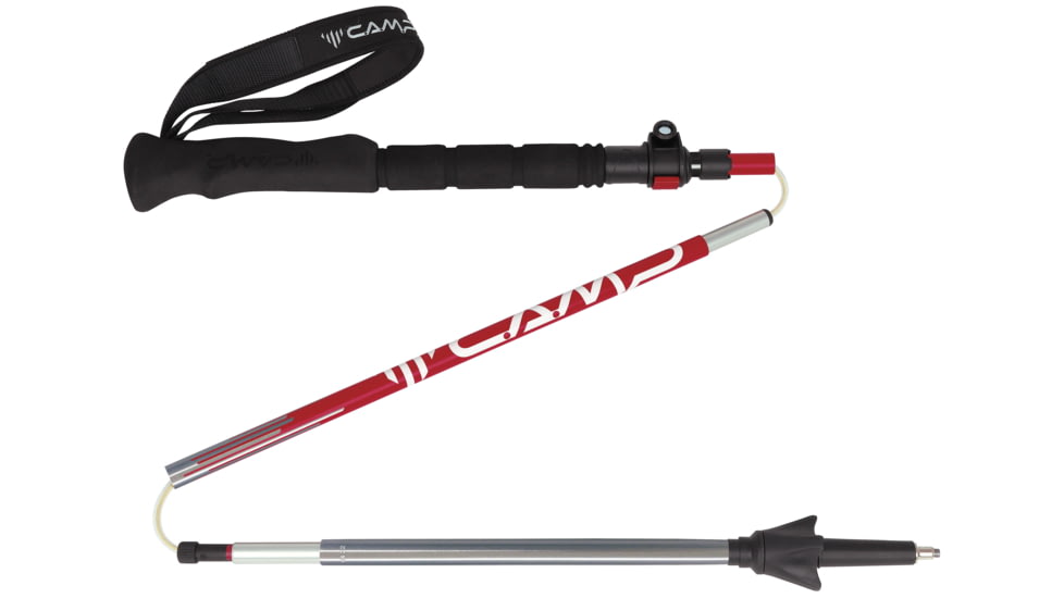 C.A.M.P. Sonic Alu Evo 2.0 Trekking Poles, Black/Red, 3354