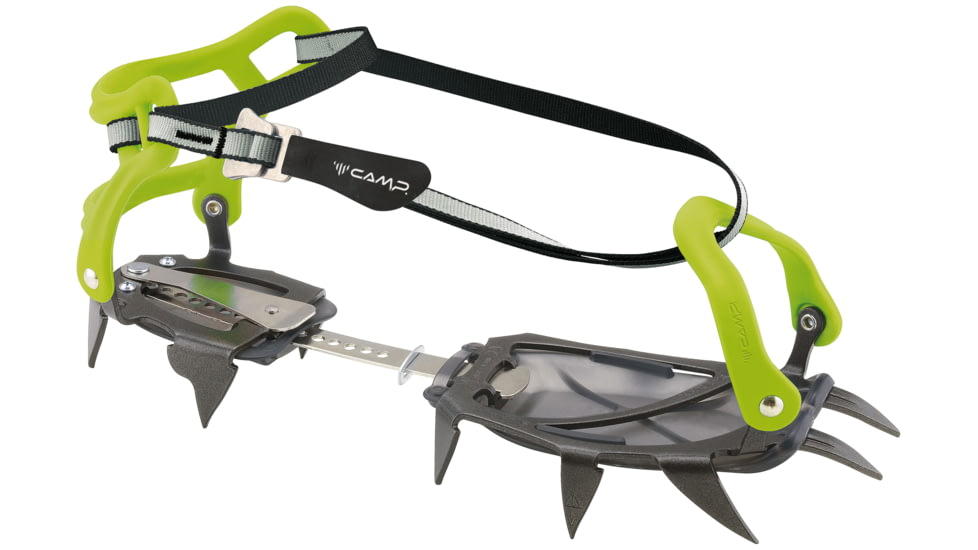 C.A.M.P. Stalker Universal Crampons, Grey/Green, 292003