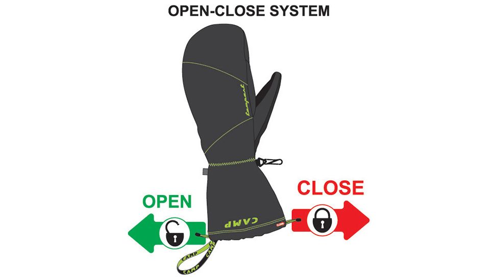 C.A.M.P. Tempest Mitt, Medium, 2778M