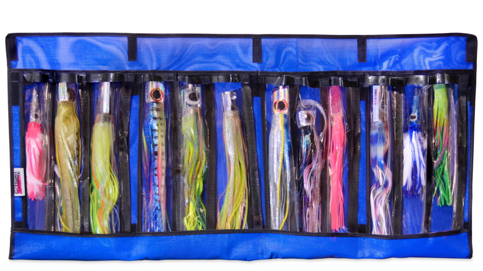C&amp;H Lures Lure Case, 16in x 41in/40.6 cm x 104.1 cm, 12 Pocket, CH-LC12C