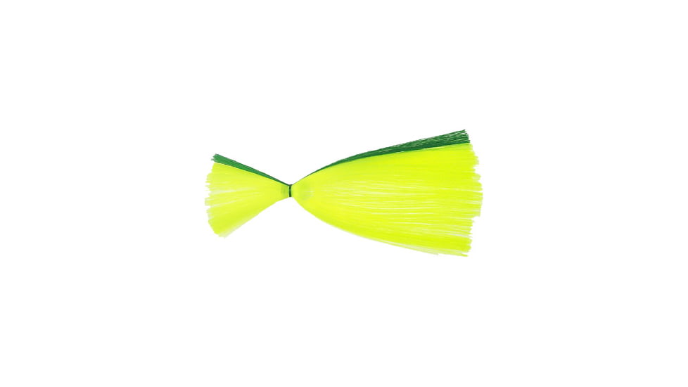 C&amp;H Lures Sea Witch Trolling Lure, 1/2 oz Head, Chartreuse/Green Skirt, CH-NSW07-1/2