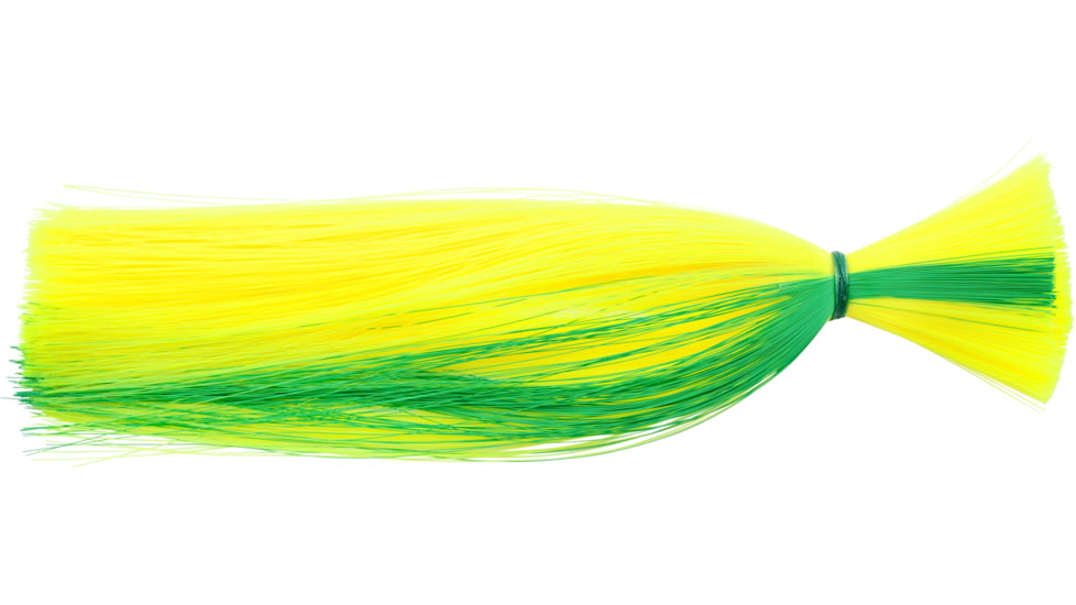 C&amp;H Lures Sea Witch Trolling Lure, 1/8 oz Head, Chartreuse/Green Skirt, CH-NSW07-1/8