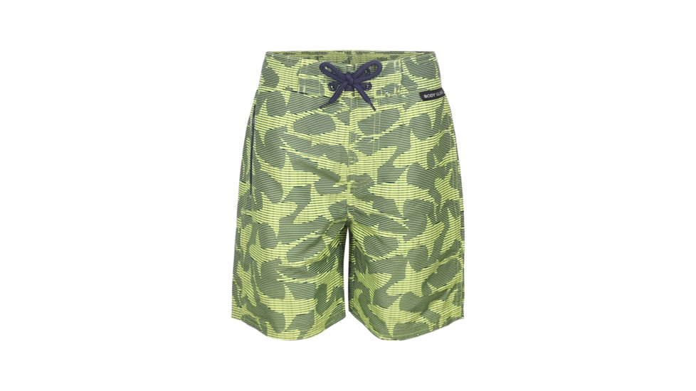 Body Glove Toddler Boys Striped Shark-Print Swim Shorts - Lime Green E8B85A70, 4T, Lime Green, 8561BGS30-A-4T