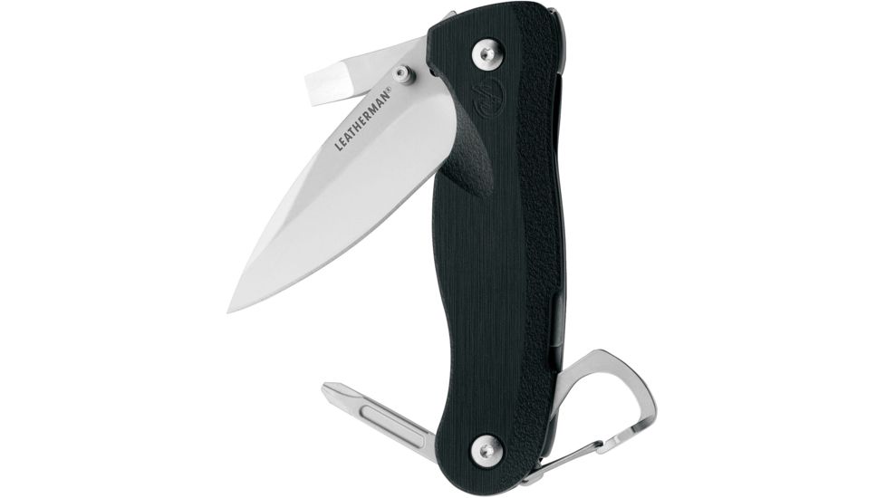 Leatherman Crater c33T Pocket Knife, Straight Blade, Satin Finish - 860211