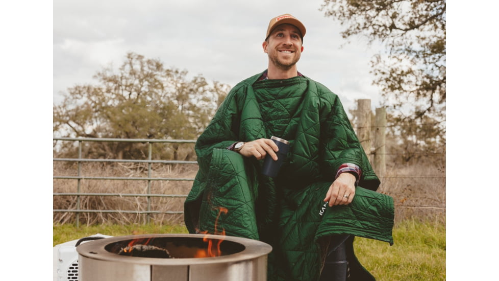 Kammok Mountain Blanket, Granite Gray, mountain-camping-blanket