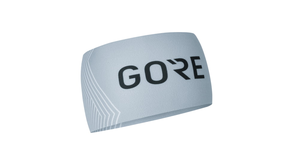 GOREWEAR M Opti Headband in Light Grey/White 3E00AE23, 100307-9201-ONE