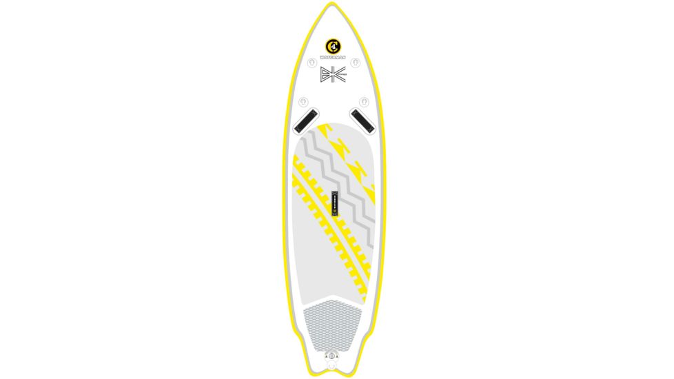 910 iSUP BK PRO-White/Yellow