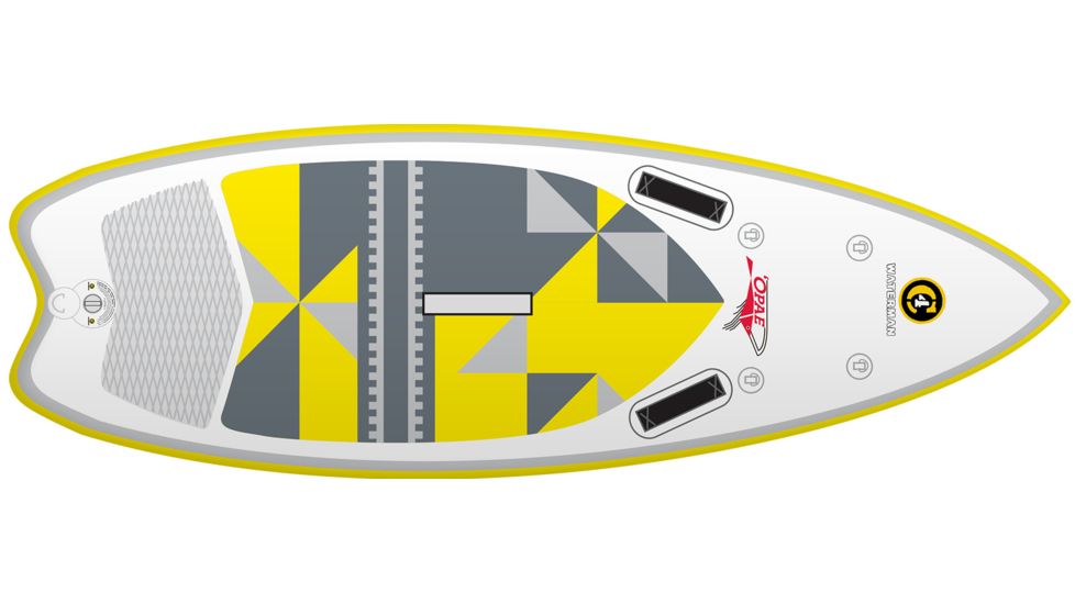C4 Waterman iSUP River Pro Opae 8'5-Yellow