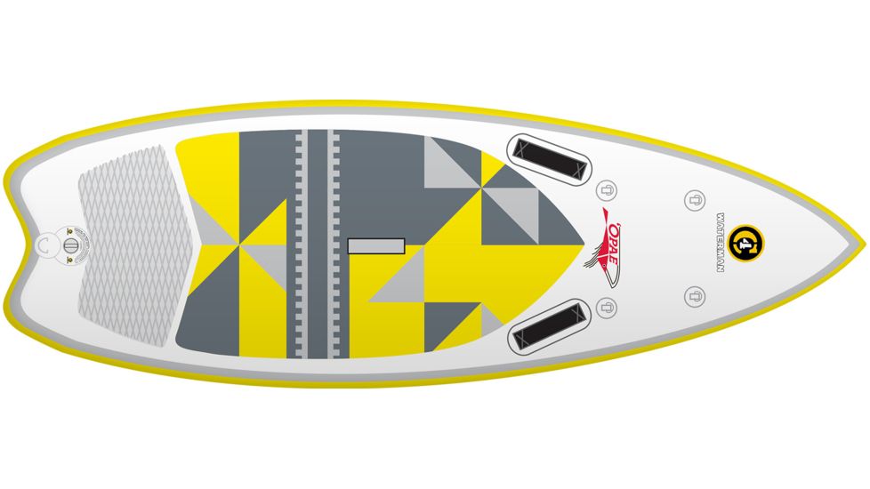 C4 Waterman iSUP River Pro Opae 9'3-Yellow
