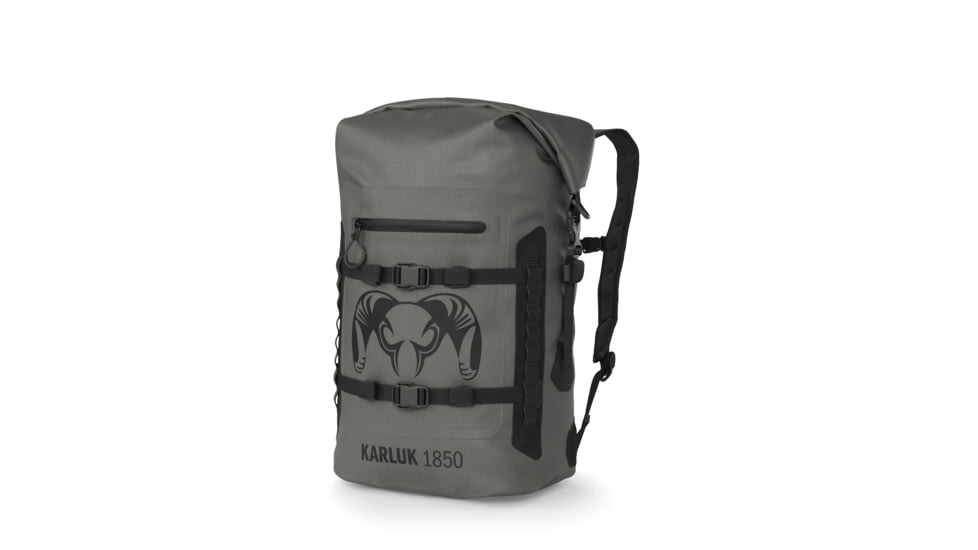 KUIU Karluk 1850 Roll Top Dry Backpack, Stone, One Size, Adult, 7422870880414