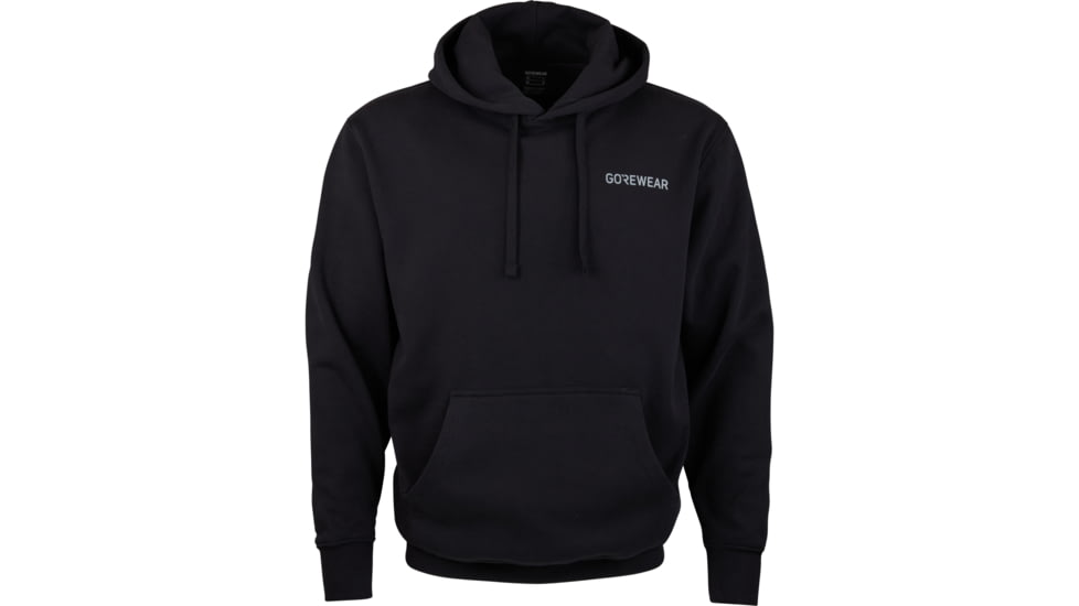 GOREWEAR Mens Komfort Zone Hoodie in Black Large 2F7072CA, 101657-9900-XL