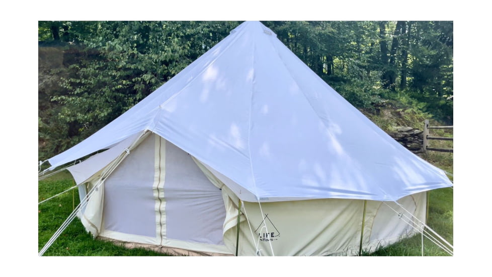 Life Intents Bell Tent Fly Cover Shield 6M 19.5 ft, bell-tent-fly-cover-6m