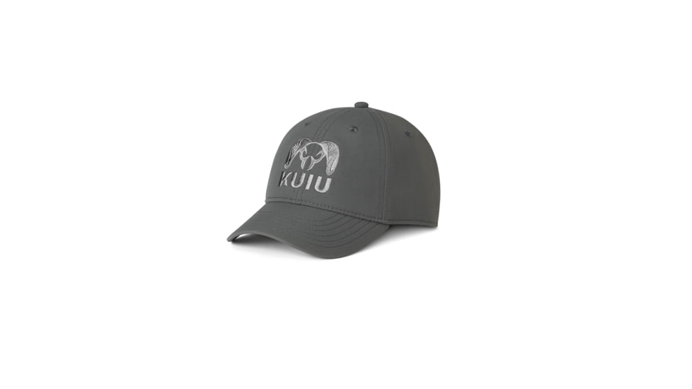 Kuiu Youth Icon Cap - Men's, Gunmetal, One Size, Nylon, Adult, Unisex, 7600367698078