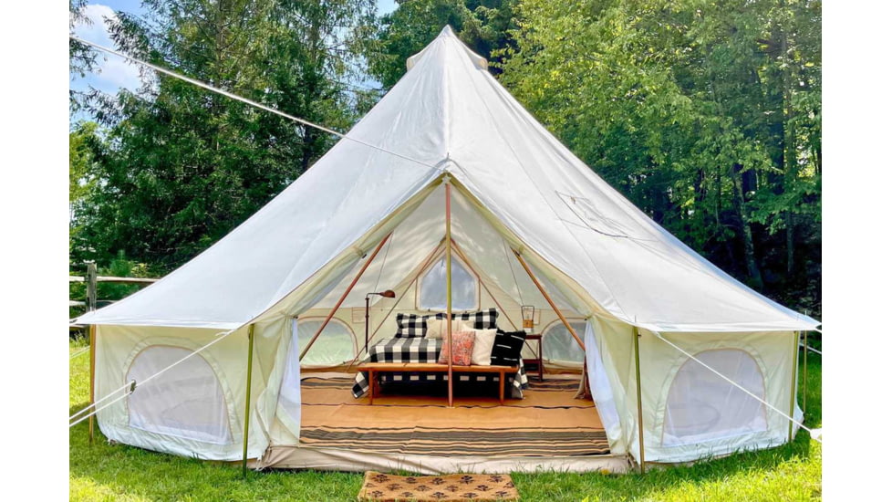 Life Intents 6m Zephyr Cabin Tent, Natural, 19ft, 7971154919636