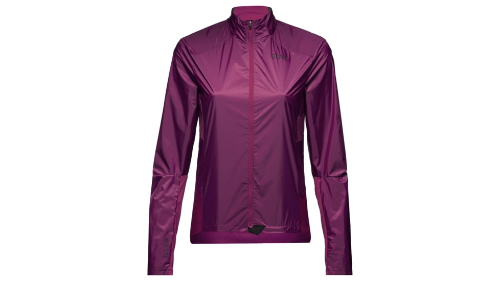 GOREWEAR Ambient Cycling Jacket Womens in Process Purple Small 4-6 Slim fit Windproof F5F3A73B, 100734-BQ00-38