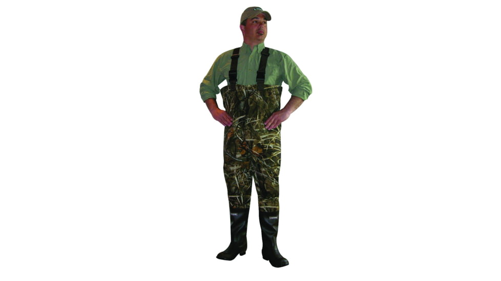 Caddis Chest Wader Max5 2 Ply Nylon/Rubber, Camo, 9US, WFW7907W-9