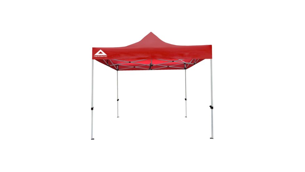 Rapid Shelter Canopy, Red, 10x10 4010272