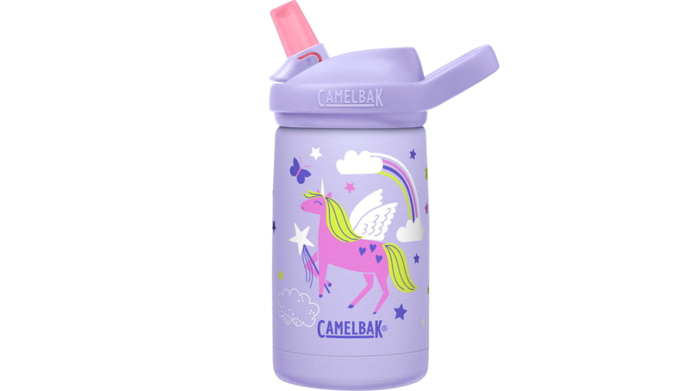 CamelBak Eddy+ Kids SST Vacuum Insulated Water Bottle, 12oz, Magic Unicorns, 2665501035