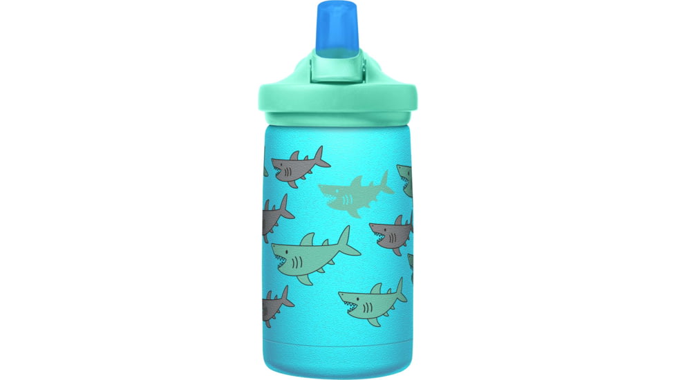 CamelBak 12 oz eddy+ Kids SST Vacuum Insulated, School of Sharks, 12 oz, 2665402035