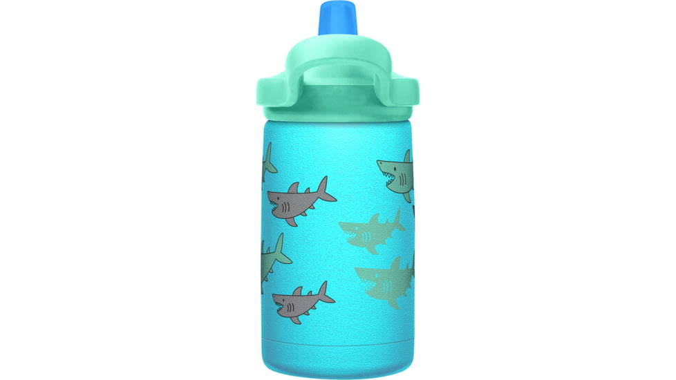 CamelBak 12 oz eddy+ Kids SST Vacuum Insulated, School of Sharks, 12 oz, 2665402035