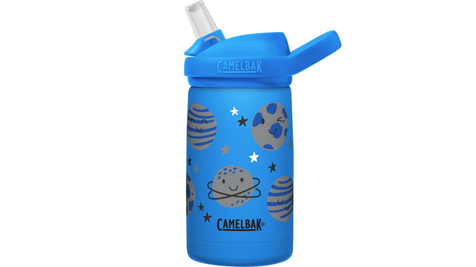 CamelBak Eddy+ Kids SST Vacuum Insulated Water Bottle, 12oz, Space Smiles, 2665401035
