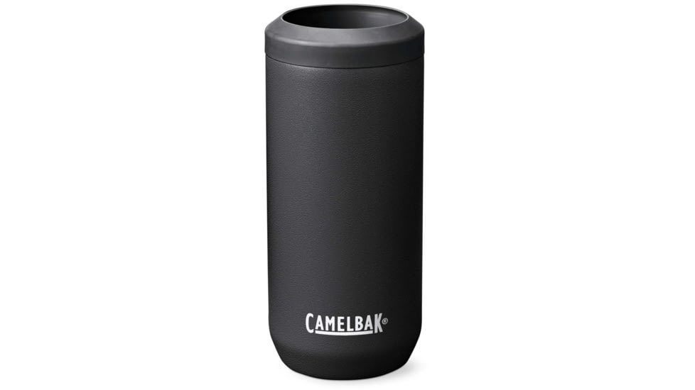 CamelBak 12 oz Slim Can Cooler, SST Vacuum Insulated, Black, 12oz, 2744001000