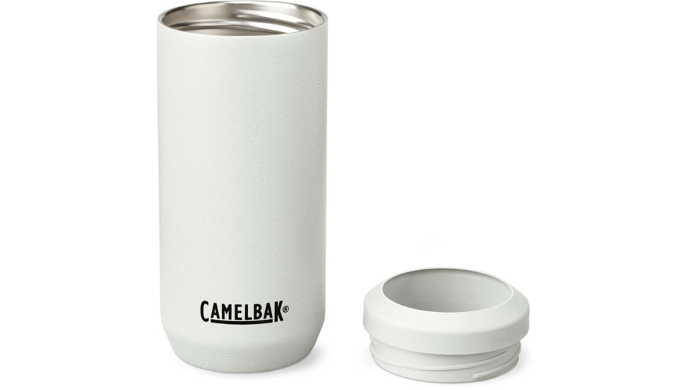 CamelBak 12 oz Slim Can Cooler, SST Vacuum Insulated, White, 12oz, 2744101000