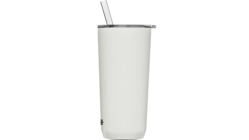 CamelBak 20 oz Straw Tumbler, SST Vacuum Insulated, White, 20oz, 2747101060