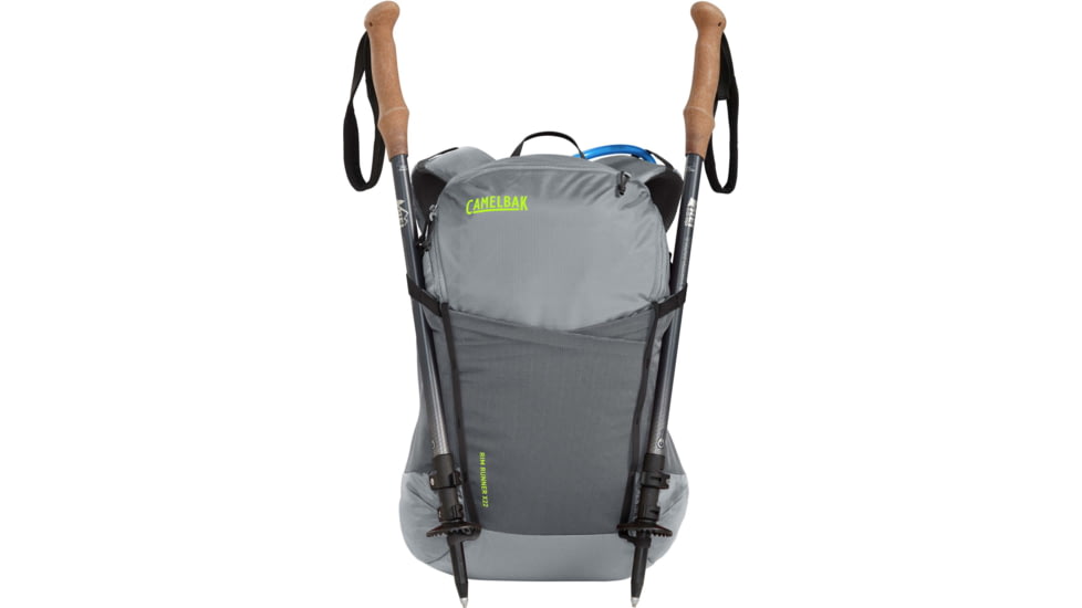 CamelBak 22L Rim Runner X22, Grey Flannel/Lime Punch, 22 L, 2714001000