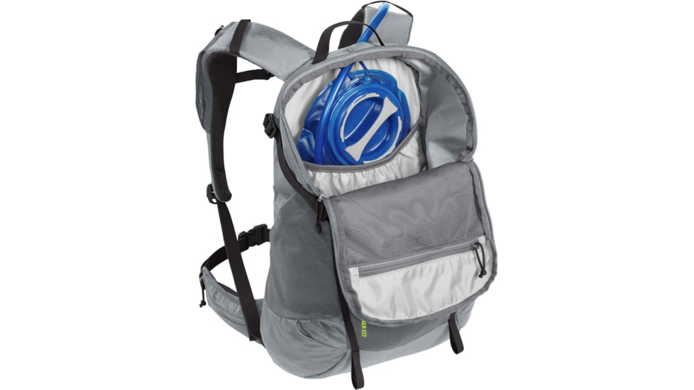 CamelBak 22L Rim Runner X22, Grey Flannel/Lime Punch, 22 L, 2714001000