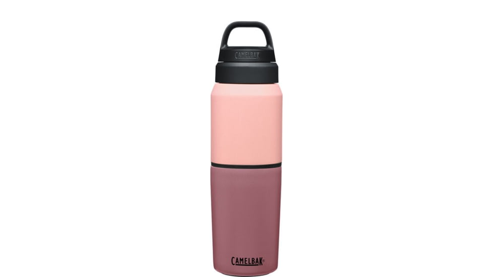 CamelBak 2412601051 Multibev Tumbler Terracotta Rose Stainless Stee, Terracotta Rose/Camellia Pink, 17oz/12oz, 2412601051