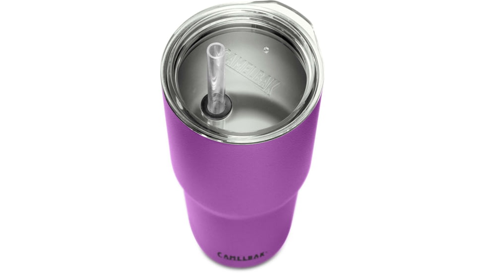 CamelBak 30 oz Straw Tumbler, SST Vacuum Insulated, Magenta, 2748601085