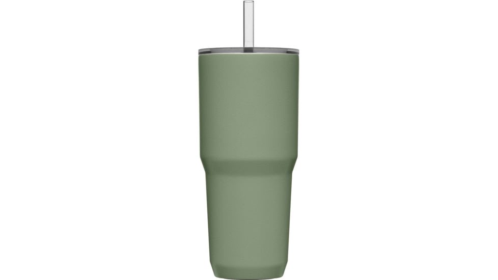 CamelBak 30 oz Straw Tumbler, SST Vacuum Insulated, Moss, 2748301085