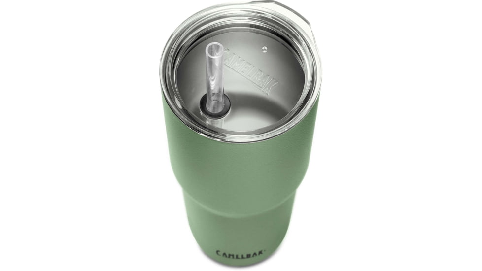 CamelBak 30 oz Straw Tumbler, SST Vacuum Insulated, Moss, 2748301085