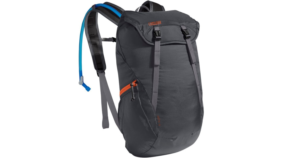 CamelBak Arete 18 Recreation Packs, 50 oz, Charcoal/Koi, 50oz, 1110003000