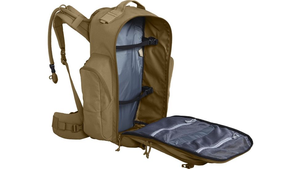 CamelBak BFM Mil Spec Crux Redesigned Hydration Pack, 100oz, Coyote 1728201000