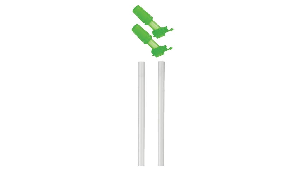CamelBak Kids Bottle Accessory 2 Bite Valves/2 Straws, Lime 90749