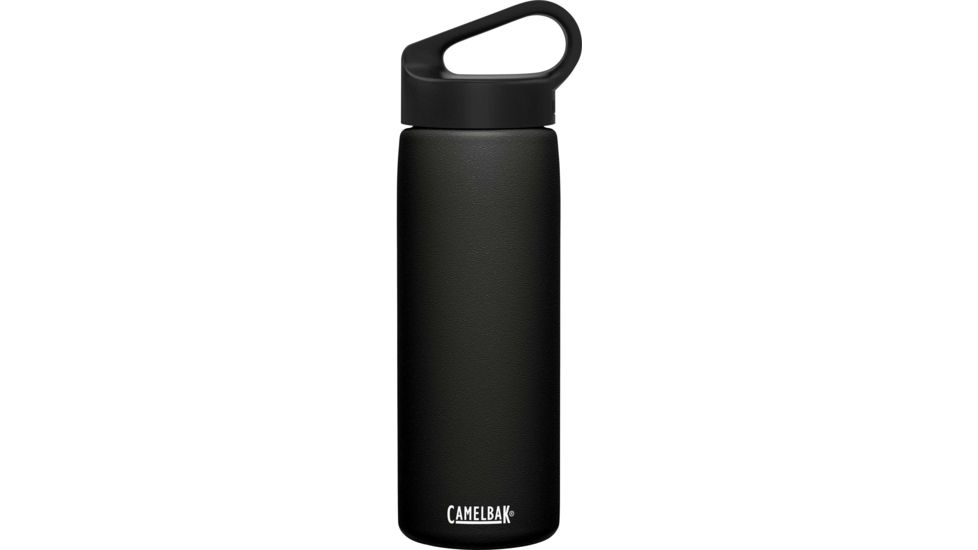 CamelBak Carry Cap Bottle, Insulated Stainless Steel, 20 oz, Black, 20oz, 2367001060