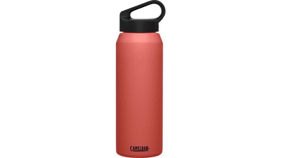 CamelBak Carry Cap Bottle, Insulated Stainless Steel, 32 oz, terracotta rose, 32oz, 2368601001