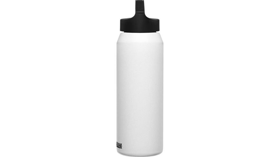 CamelBak Carry Cap Water Bottle, White, 1L/32 oz, 2368101001