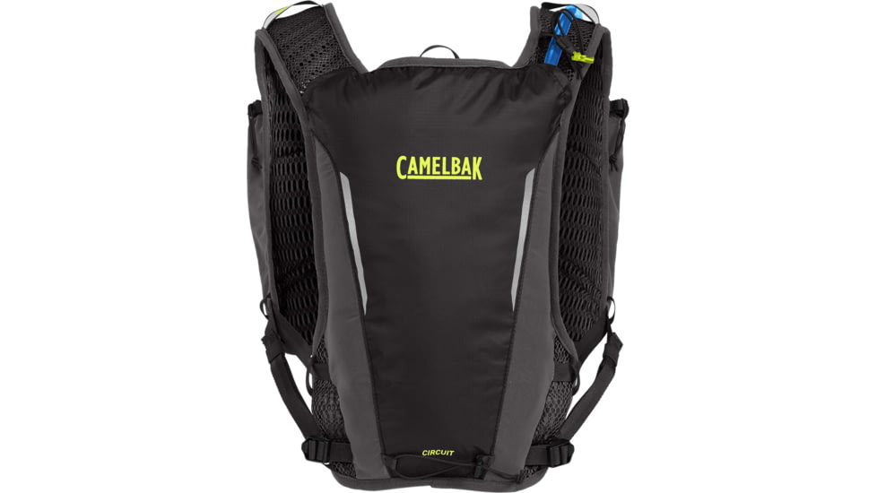 CamelBak Circuit Running Vest, Black/Safety Yellow, One Size, 2824001000