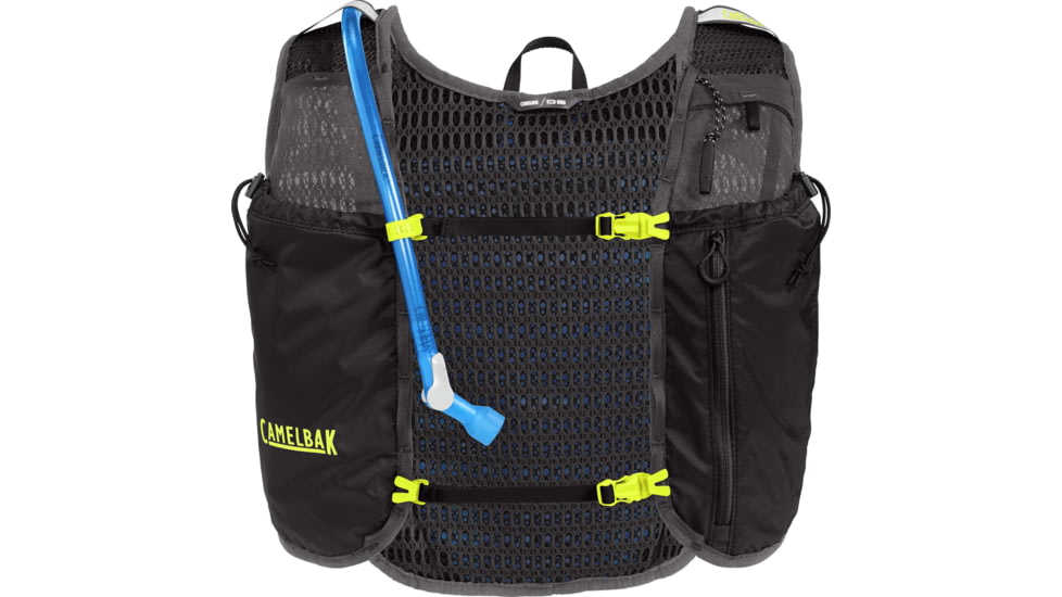 CamelBak Circuit Running Vest, Black/Safety Yellow, One Size, 2824001000