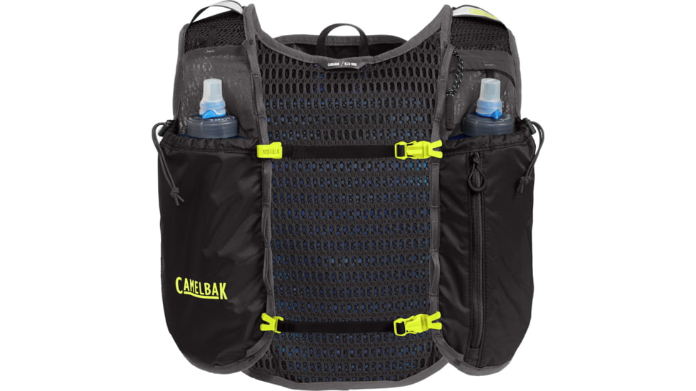 CamelBak Circuit Running Vest, Black/Safety Yellow, One Size, 2824001000