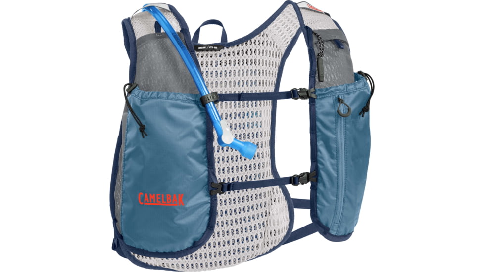 CamelBak Circuit Running Vest, Captains Blue/Spicy Orange, One Size, 2824401000