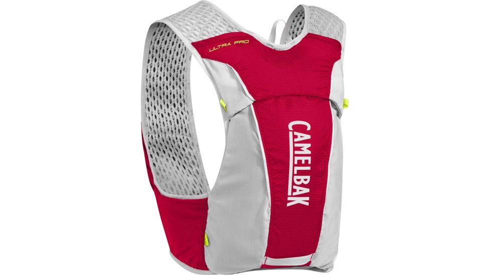 CamelBak Circuit Vest, Crimson Red/Lime Punch, One Size, 1138601000
