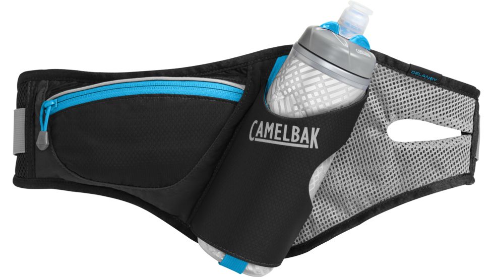 CamelBak Delaney Fit Belt-Black/Atomic Blue