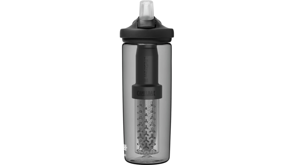 CamelBak eddy+ 20oz Bottle, filtered by LifeStraw, Charcoal, 2553001060