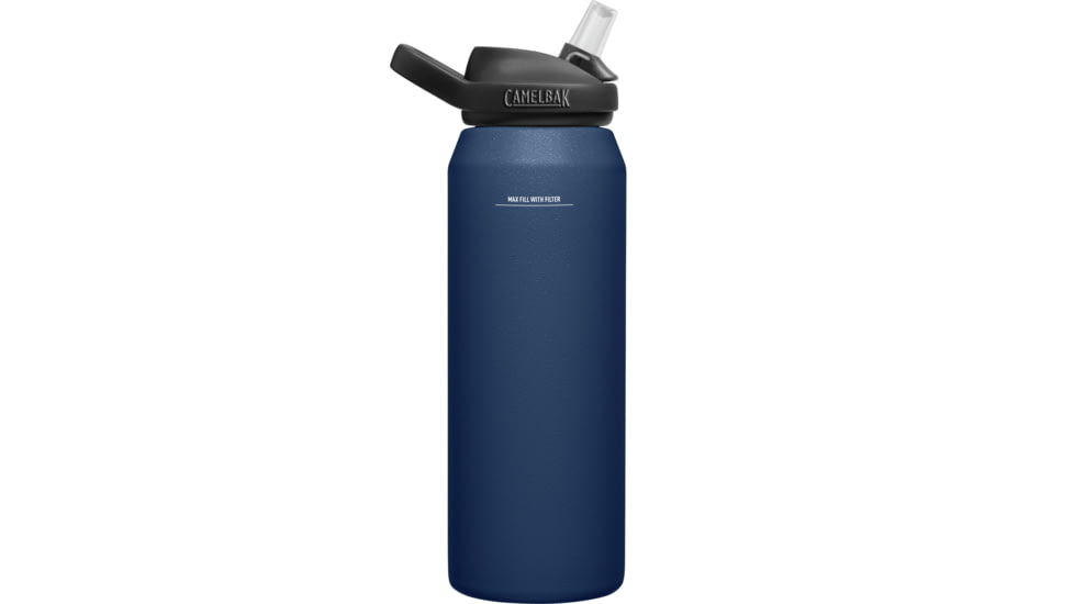 CamelBak eddy+ 32oz SST Vacuum Insulated Bottle, filtered by LifeStraw, Navy, 2552401001